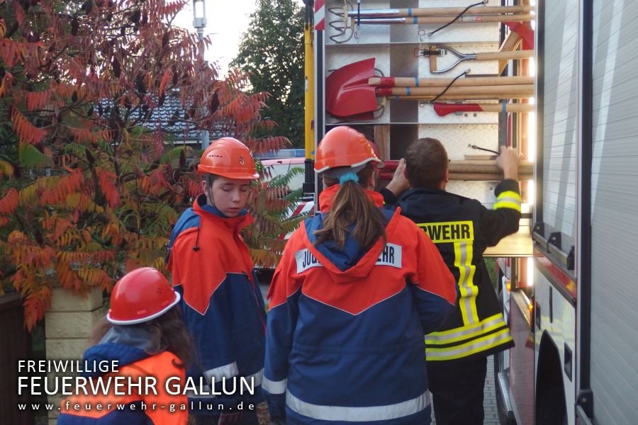 Berufsfeuerwehr-Wochenende unserer Jugendfeuerwehr